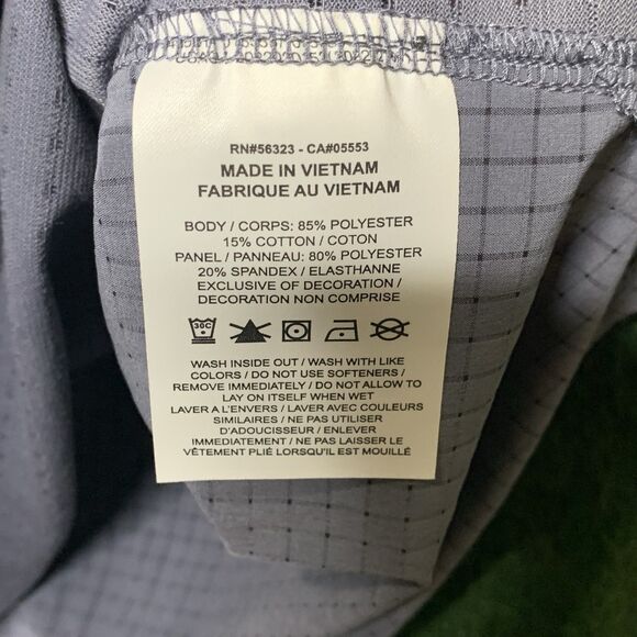 Sz M Nike Mens Trail Solar Chase Dri-FIT Short Sleeve Top DV9305 003 - Picture 5 of 7